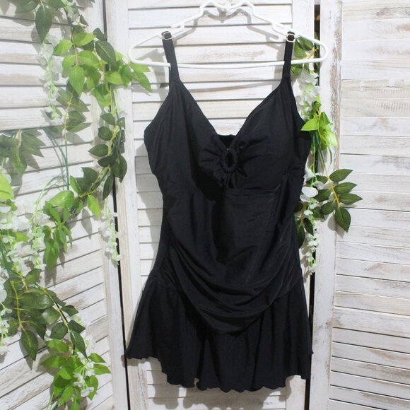 Chico black one-piece swimsuit - Picture 1 of 9